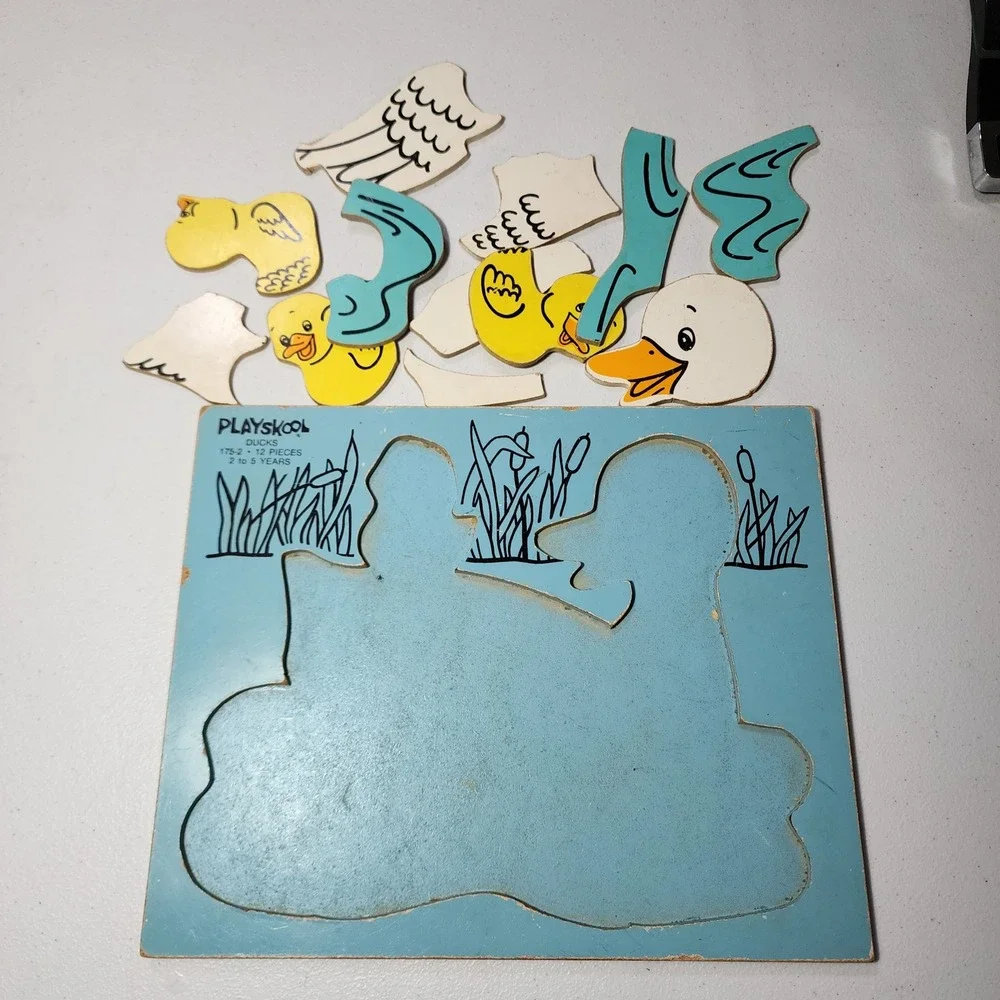 Playskool vintage ducks
